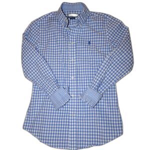 Men's Ralph Lauren Button Down Shirt Gingham SIZE SMALL MSRP $130